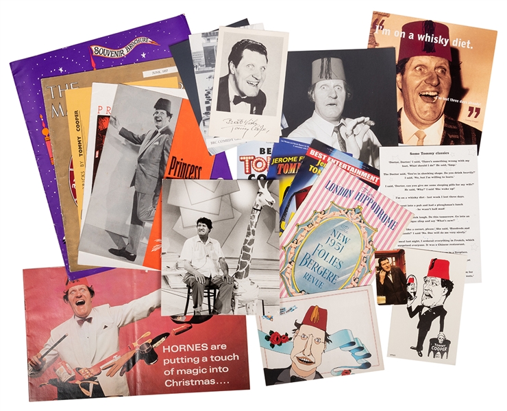 Collection of Tommy Cooper Ephemera.
