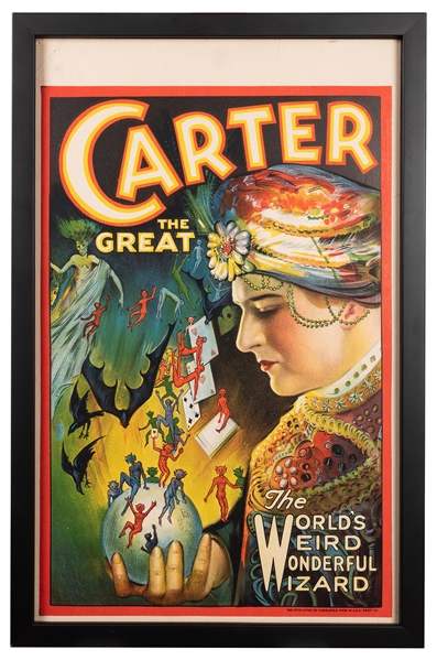 Carter the Great. The World’s Weird Wonderful Wizard.