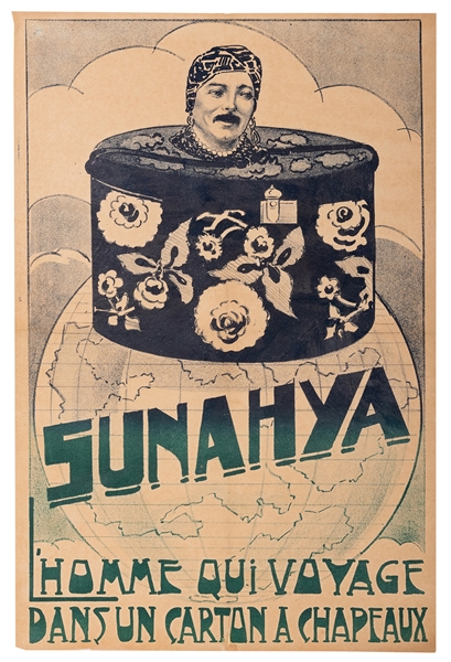 Sunahya. L’Homme Qui Voyage Dans Un Carton A Chapeaux.