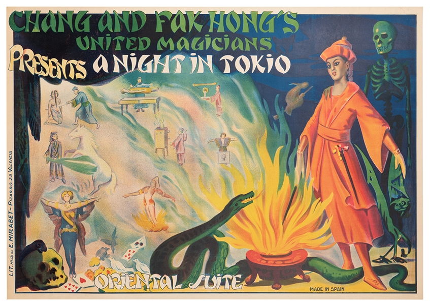 Chang and Fak Hong’s United Magicians Presents A Night in Tokio.
