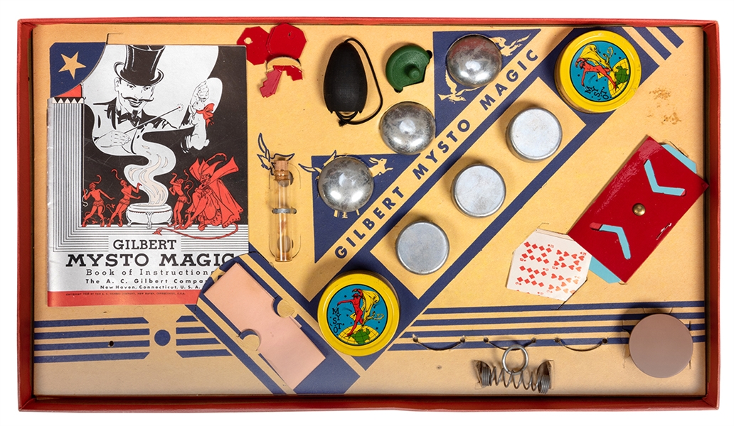 Lot of Five Vintage Magic Sets.