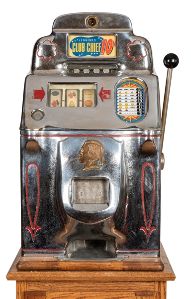 jennings club chief slot machine