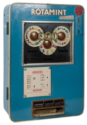 Lowen & Wolff 3D “Rotamint” Slot Machine.