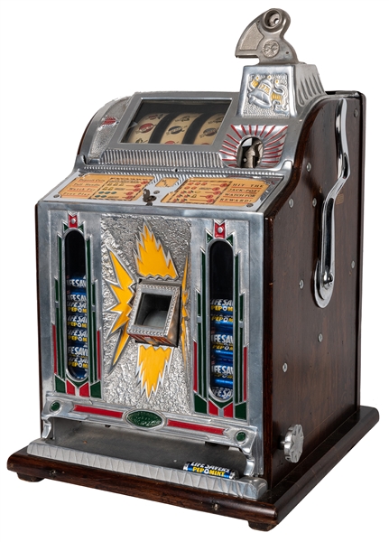 Mills 5 Cent Gooseneck FOK Vendor Slot Machine.
