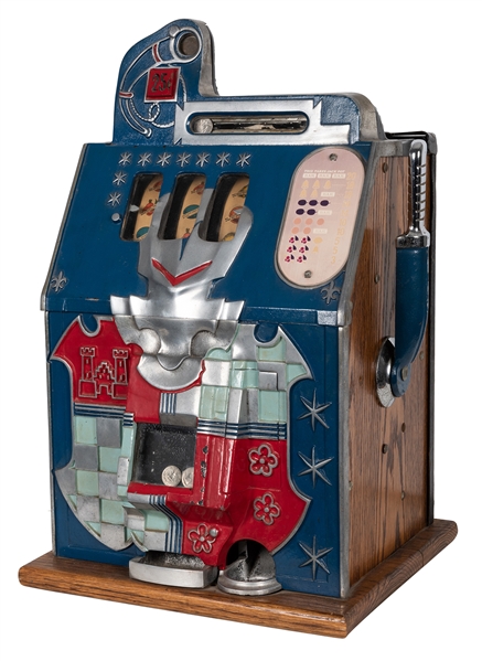 Mills 25 Cent Castle Front Slot Machine.