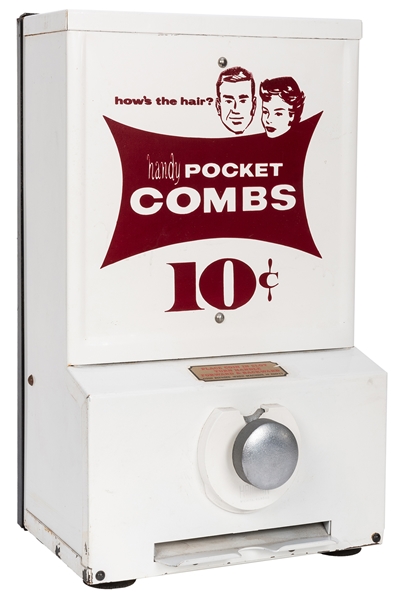 “Handy Pocket Comb” 10 Cent Dispenser.