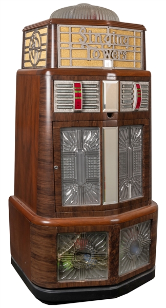 AMI 1940 Model 201 “Singing Towers” Jukebox. 