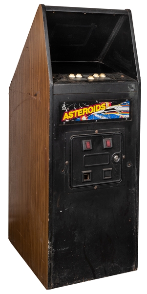 Asteroids 25 Cent Upright Video Game.