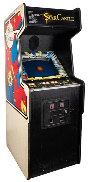 Star Castle 25 Cent Upright Video Game.