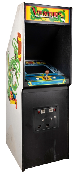 Venture 25 Cent Upright Video Game.