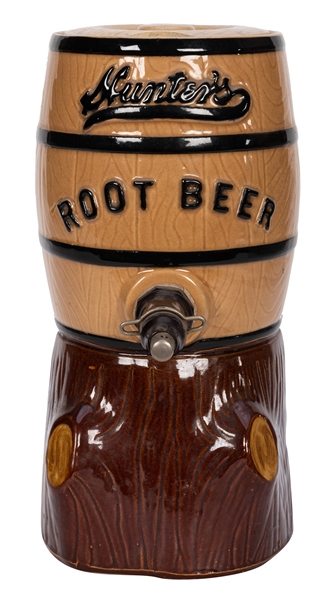 Hunter’s Root Beer Syrup Dispenser.