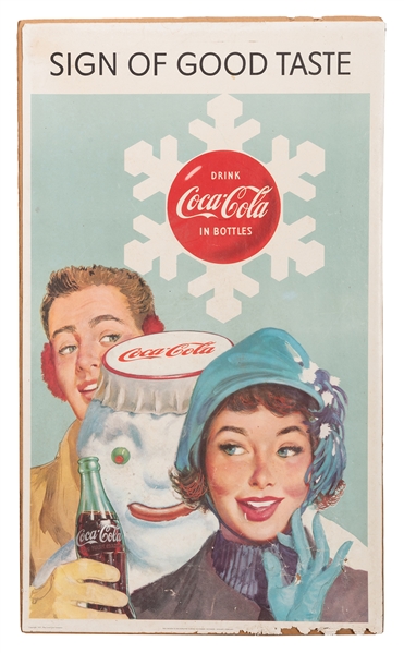 Drink Coca-Cola / Sign of Good Taste Calendar.