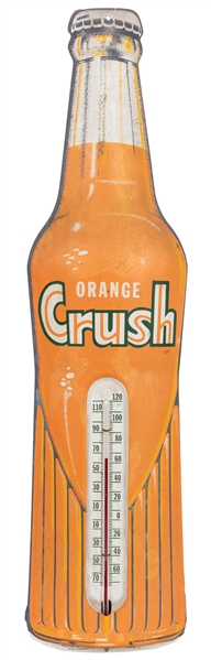 Orange Crush Advertising Thermometer.