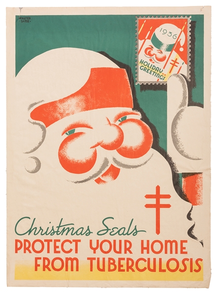 Buy Christmas Seals / Protect Your Home From Tuberculosus.