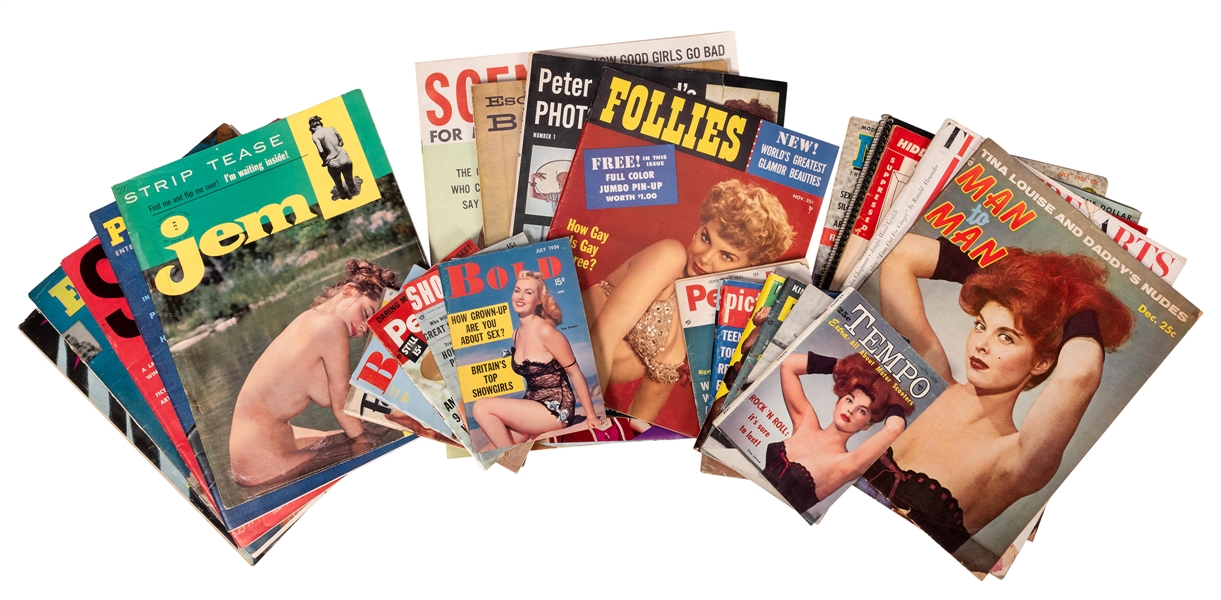 Collection of Tina Louise Records, Magazines, and More.