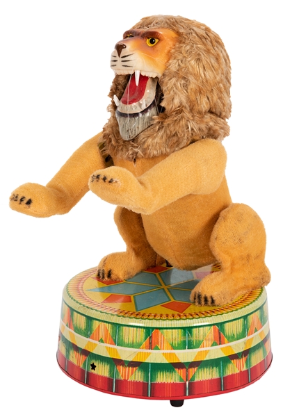 Rock Valley Toys Battery-Operated Circus Lion.