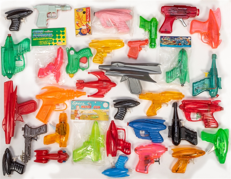 Collection of Over 60 Space and Ray Gun Toys.