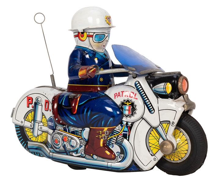 Police Patrol Motorcycle