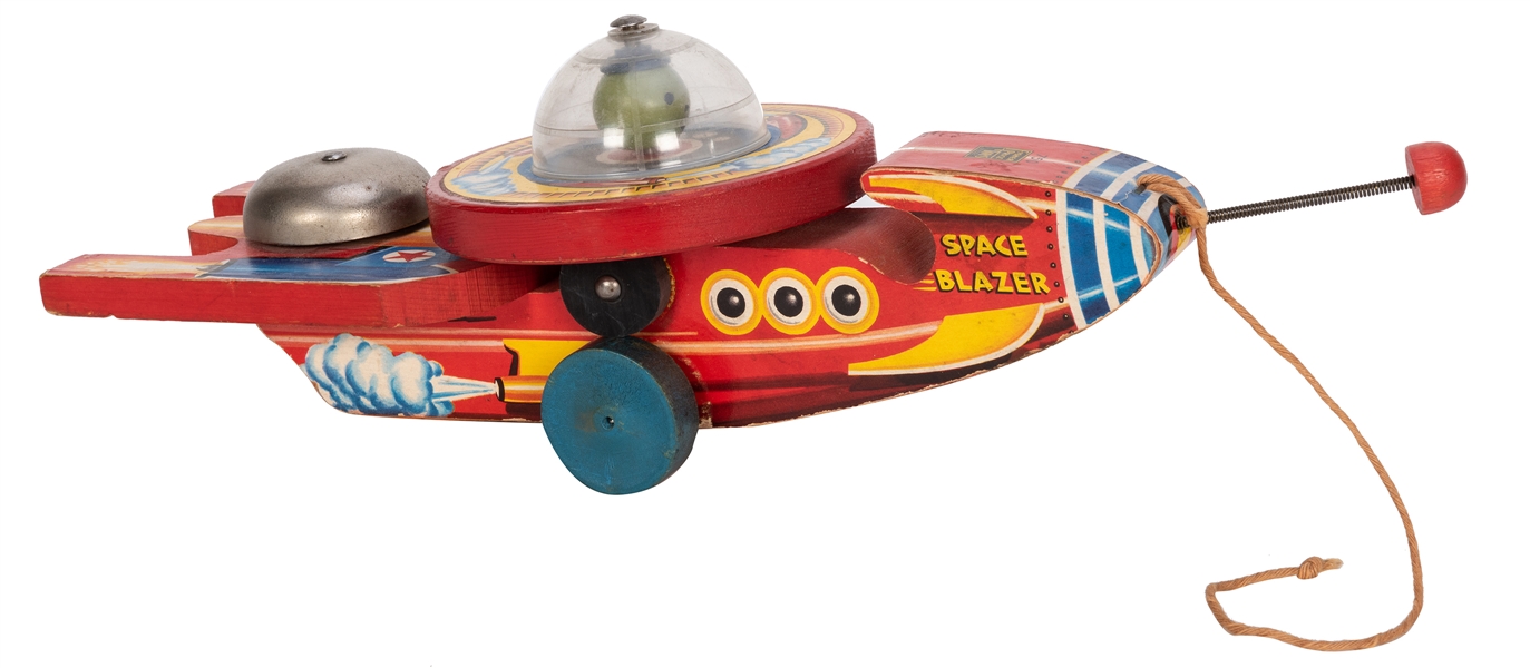 Fisher Price Space Blazer Pull Toy.