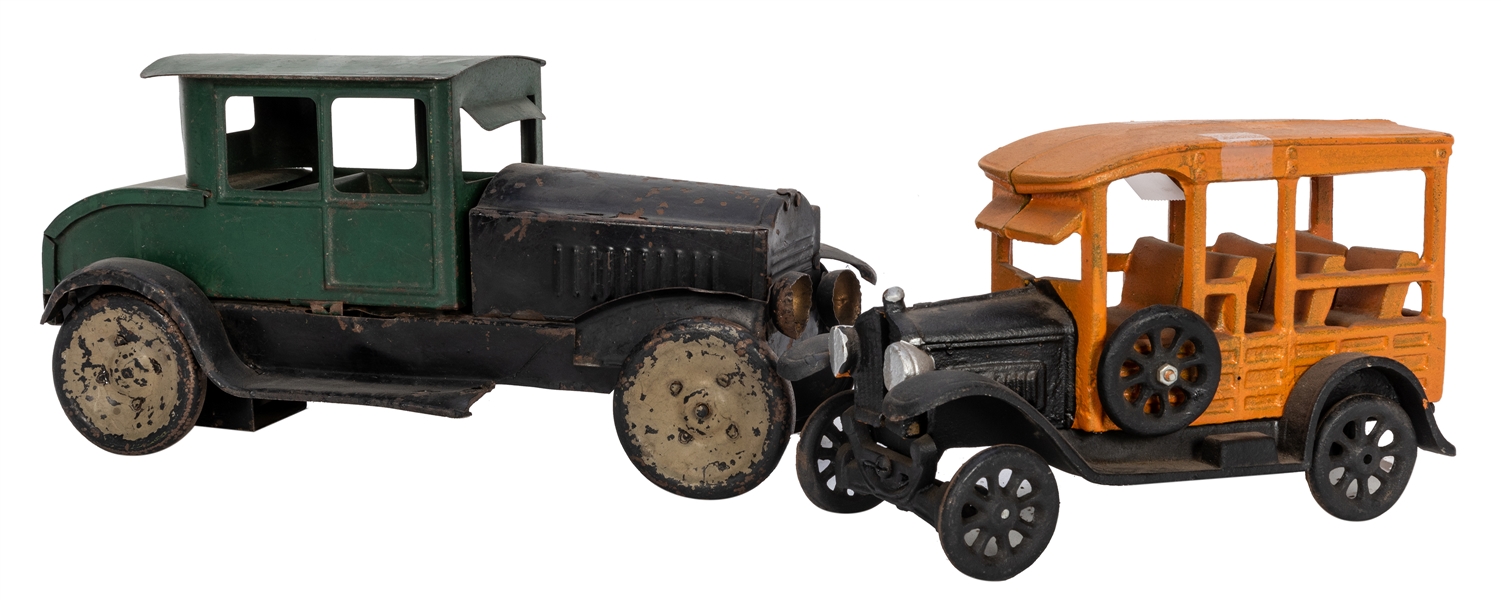Two Antique Automotive Toys.