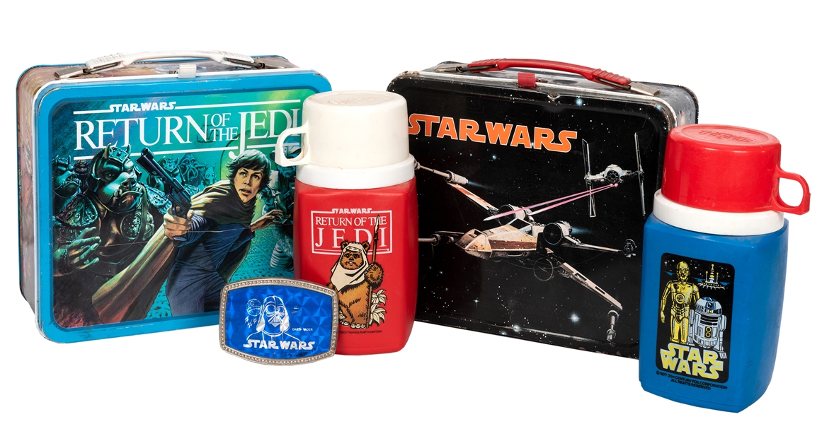 Pair of Star Wars Lunch Boxes.