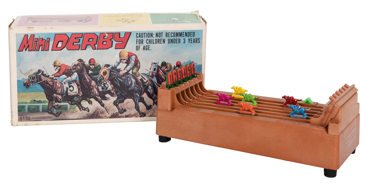 Mini Derby Battery Operated Horse Race Game.