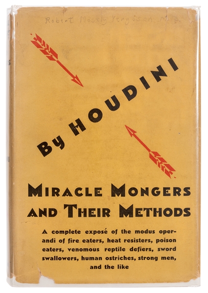 Miracle Mongers and Their Methods.