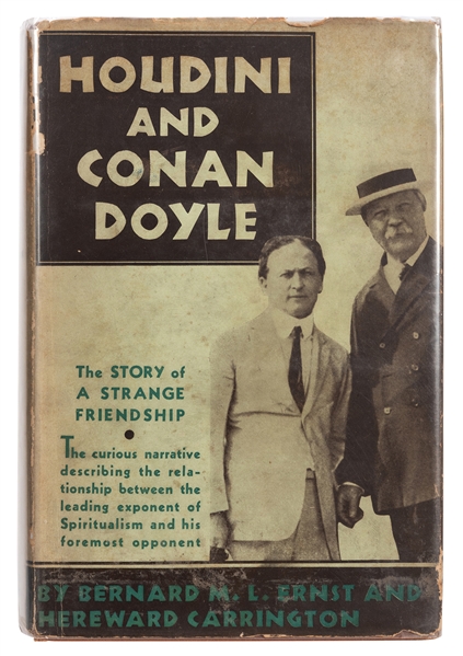 Houdini and Conan Doyle.