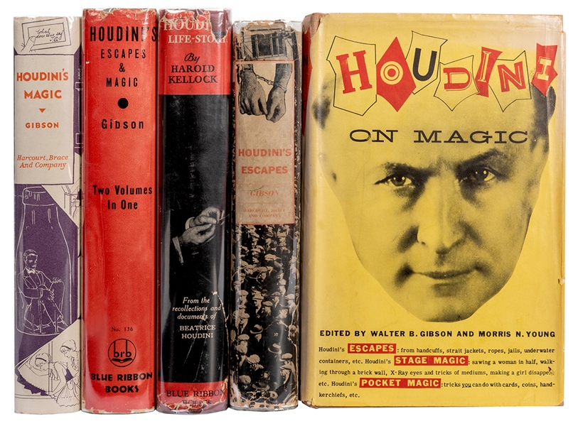 Five Vintage Works on Houdini’s Life and Magic.