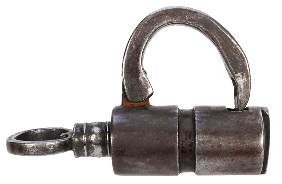 Screw-Key Barrel Padlock. Houdini—Dunninger Collection.