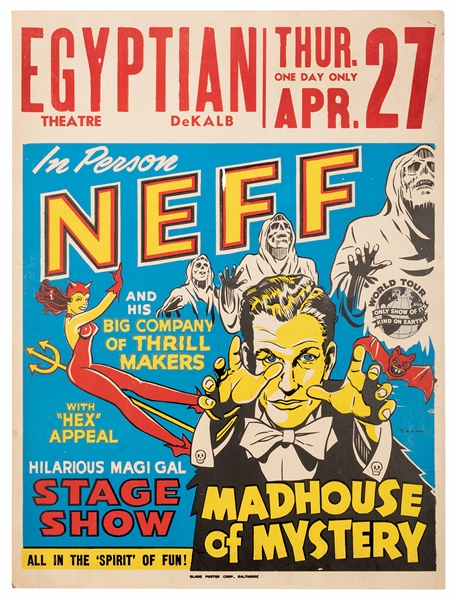 In Person Neff/Madhouse of Mystery.
