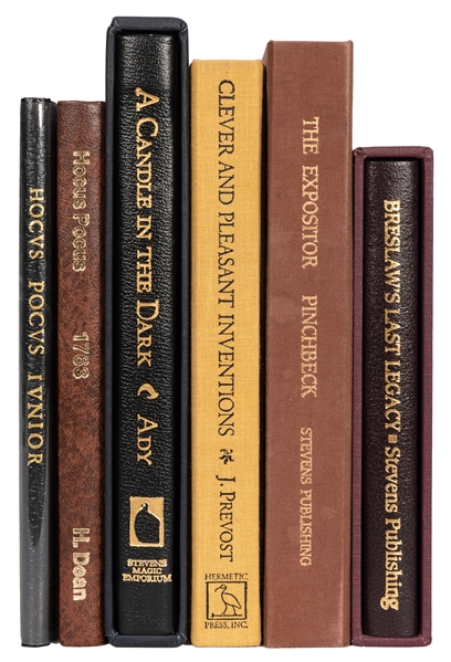 Five Deluxe or Limited Edition Reprints of Conjuring Classics.