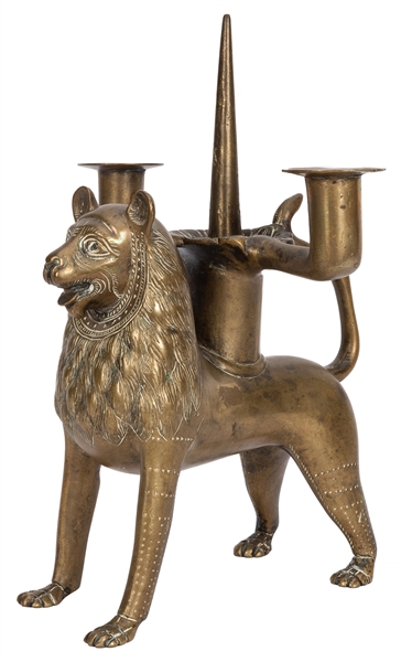 Lion Pricket Candlestick Owned by The Great Kalanag.