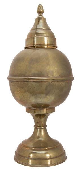 Brass Fire Globe.