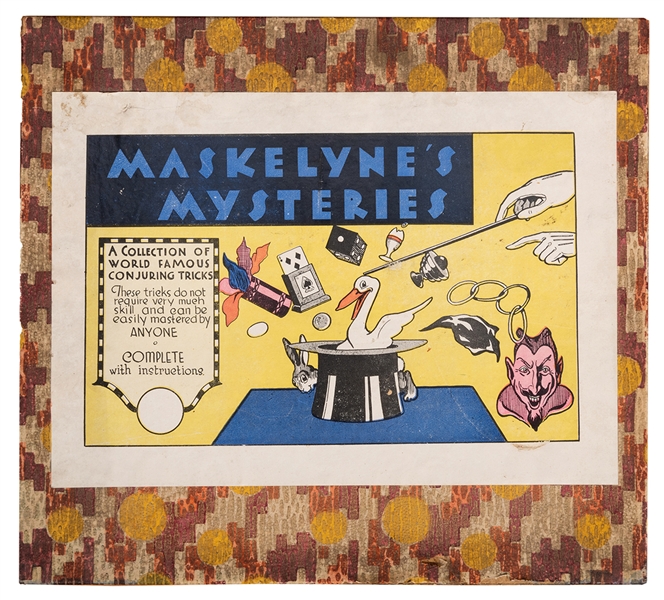 Maskelyne’s Mysteries Magic Set.