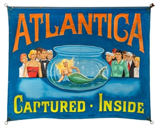 Atlantica. Captured. Inside. Sideshow Banner.