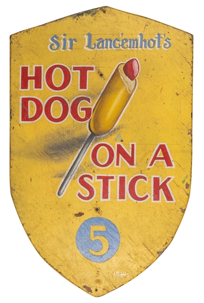 Sir Lancemhot’s Hot Dog on a Stick.