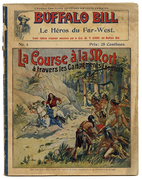 Buffalo Bill’s Heroes of the Far West in French. Nos. 1—100.