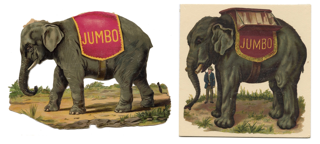 Circus Acts Trade Cards and Die Cuts.