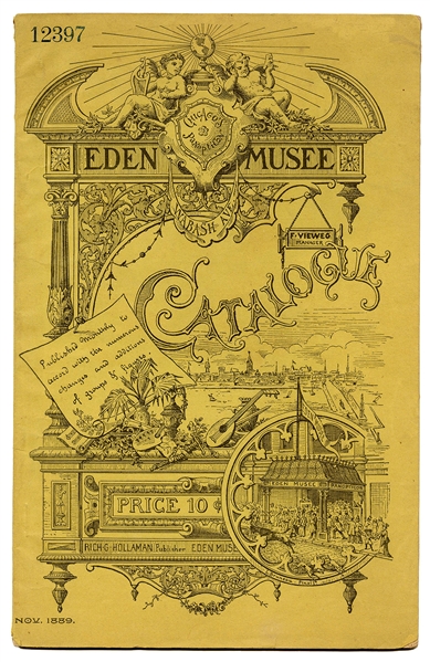 Chicago’s Eden Musee Wax Museum Catalog.