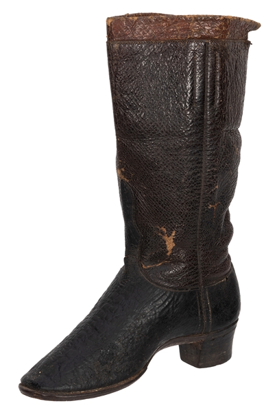 Tom Thumb’s Leather Boot.