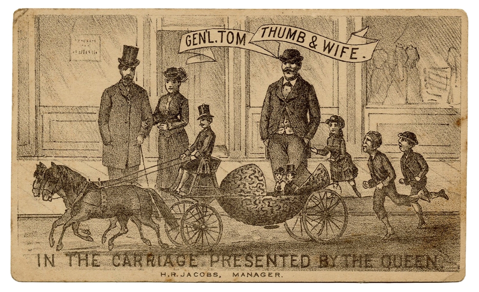 Tom Thumb Museum Trade Cards.