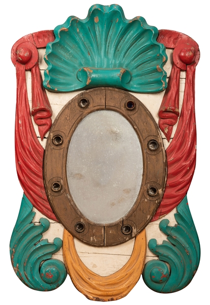 American Penny Arcade or Carousel Lighted Mirror.