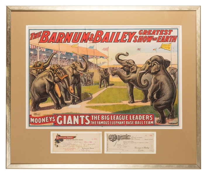 Mooney’s Giants. The Barnum and Bailey Greatest Show on Earth.