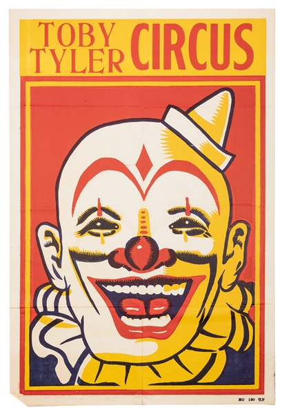 Circus Clown Stock Poster.