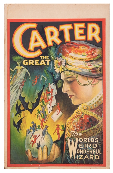 Carter the Great. World’s Weird Wonderful Wizard.