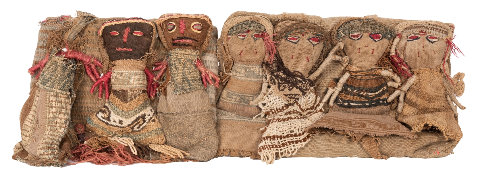 Peruvian Chancay Textile Doll Hanging.