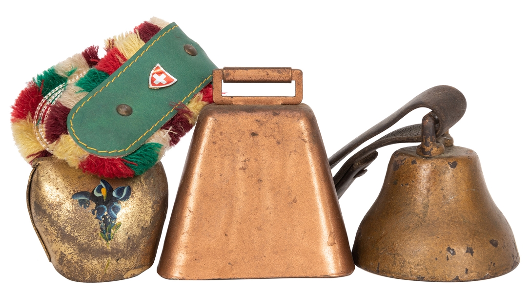 Lot Detail Cow Bell Collection   66 564 2 Med 