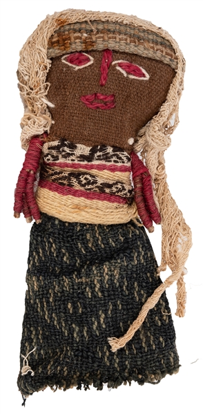 Peruvian Chancay Textile Doll.