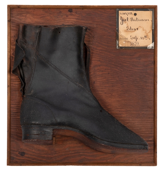 Joel Putnam Patented Ladies’ Shoe.